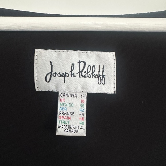 Joseph Ribkoff Multicolor Geometric Tunic - Picture 3 of 3